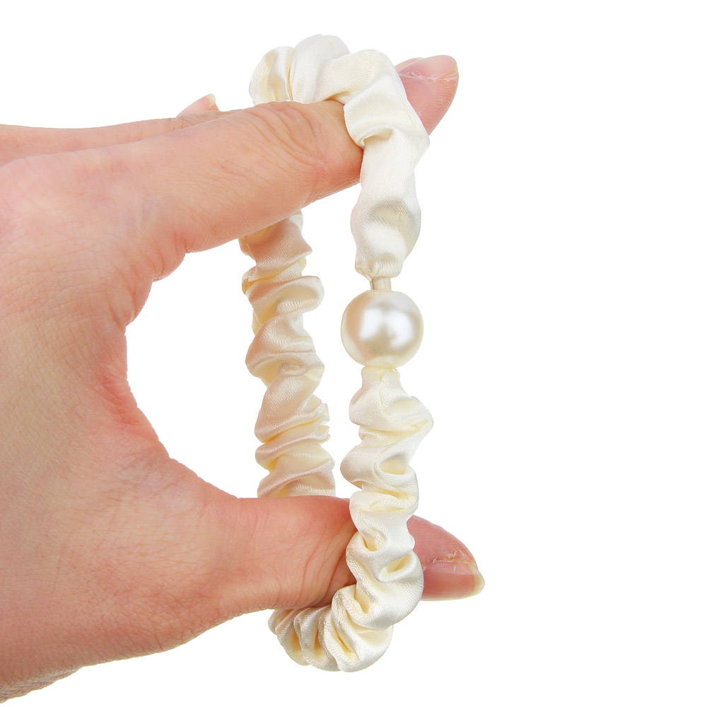 BERIOTTI Резинка для волос d7см, полиэстер, нейлон, пластик, 6 цветов, арт.№ 322-265