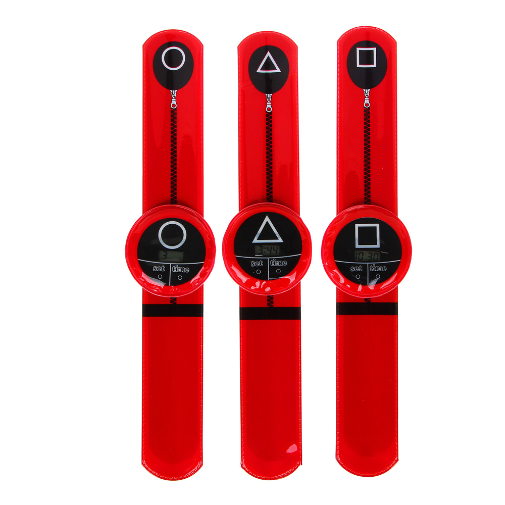 ИГРОЛЕНД Часы-браслет "Герои", 1xLR41, 22х3 см, пластик, 3 дизайна, арт.№ 295-205