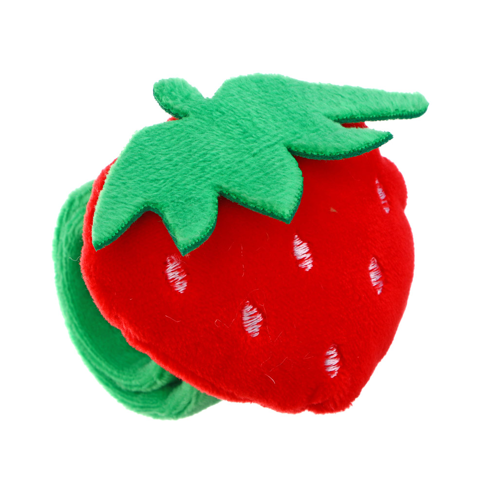 МЕШОК ПОДАРКОВ Кляк-браслет Мягкая игрушка, полиэстер, 23см, 8 дизайнов, арт.№ 295-181