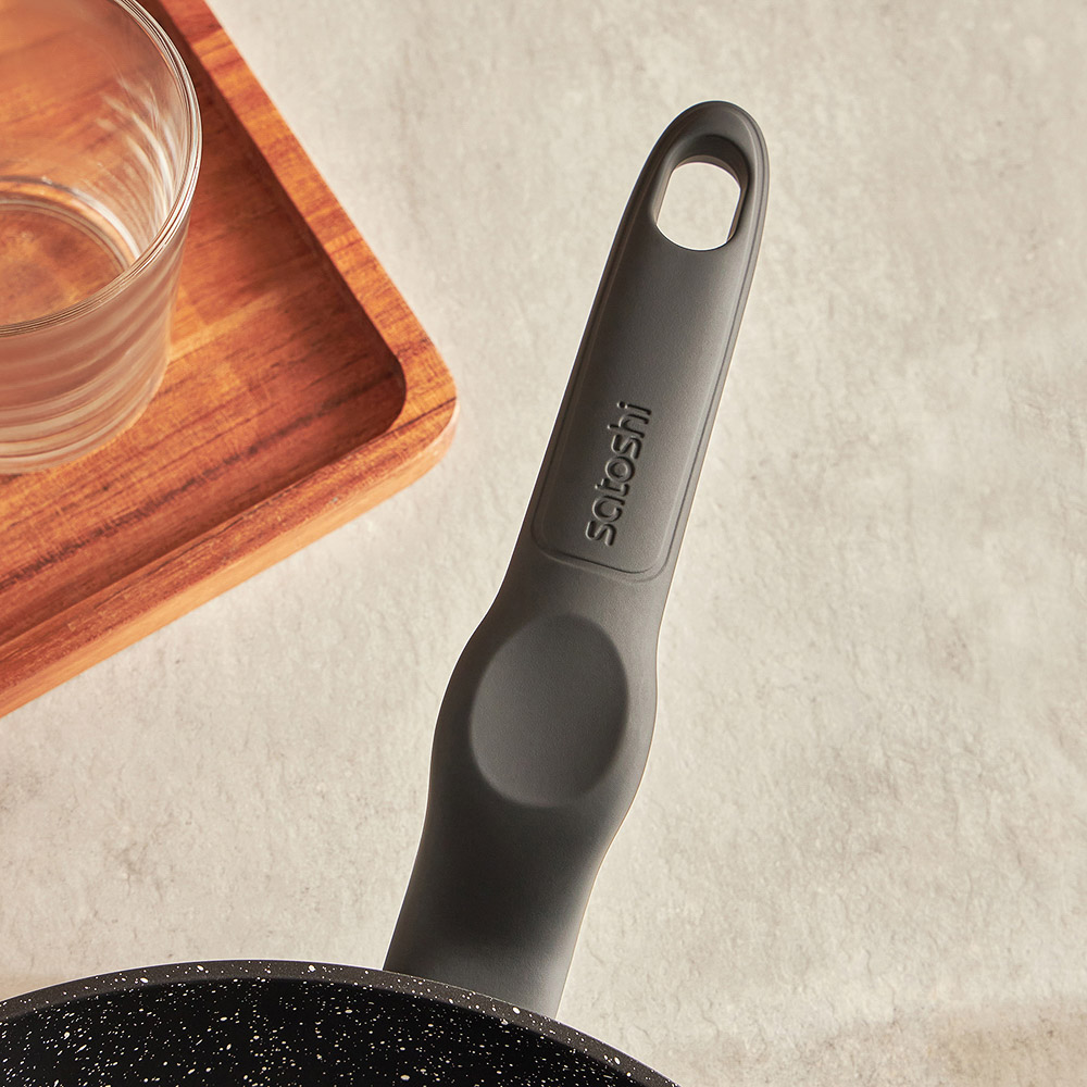 SATOSHI Стоун Сковорода литая d20см, антипригарное покрытие Мрамор, индукция, арт.№ 846-332