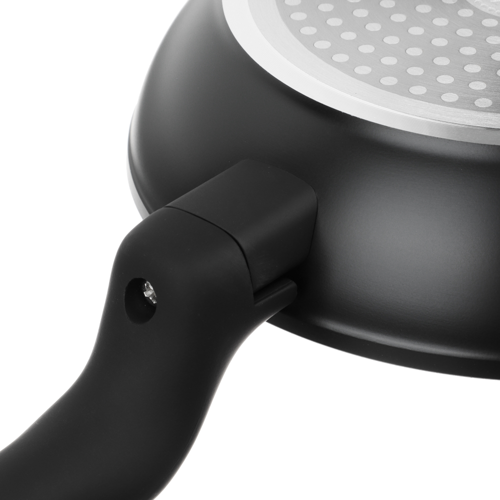 SATOSHI Стоун Сковорода литая d20см, антипригарное покрытие Мрамор, индукция, арт.№ 846-332