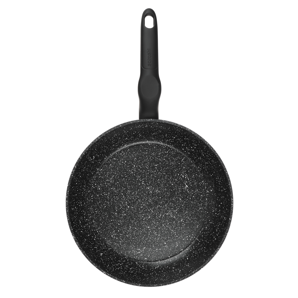 SATOSHI Стоун Сковорода литая d26см, антипригарное покрытие Мрамор, индукция, арт.№ 846-334