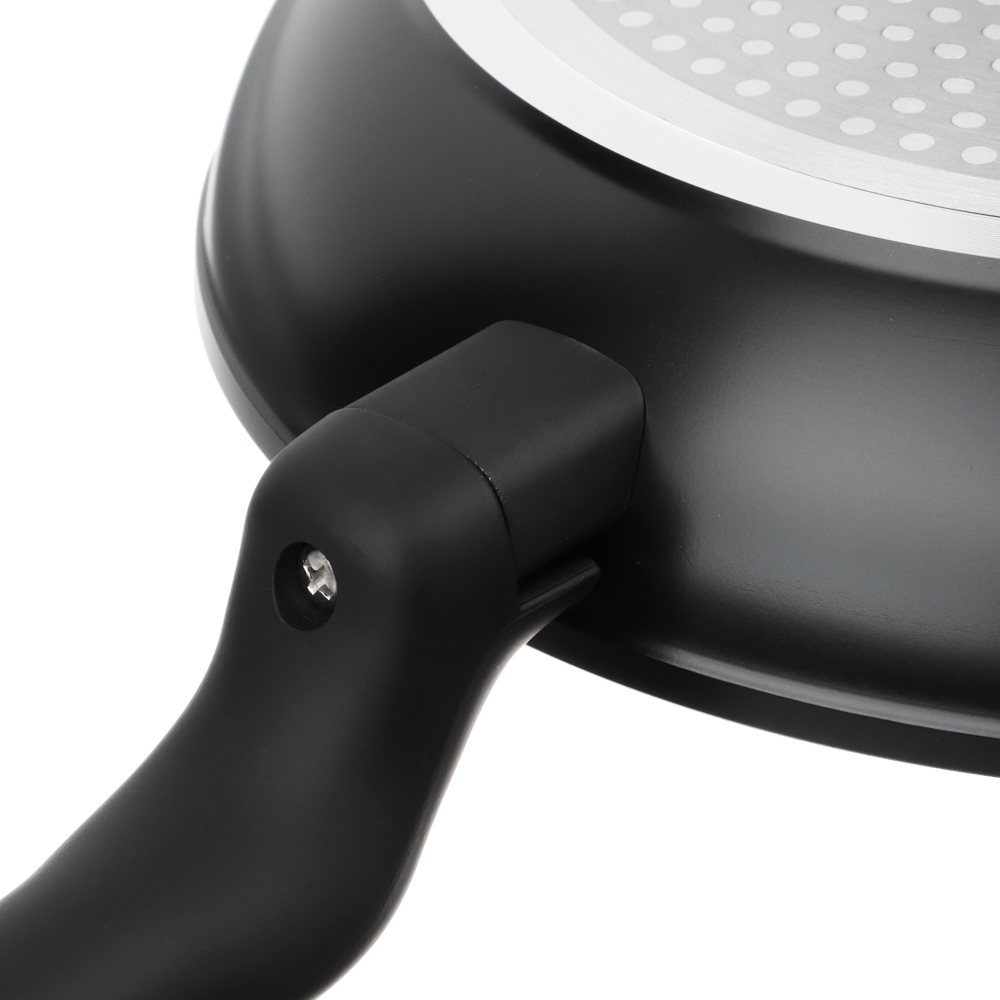 SATOSHI Стоун Сковорода литая d26см, антипригарное покрытие Мрамор, индукция, арт.№ 846-334