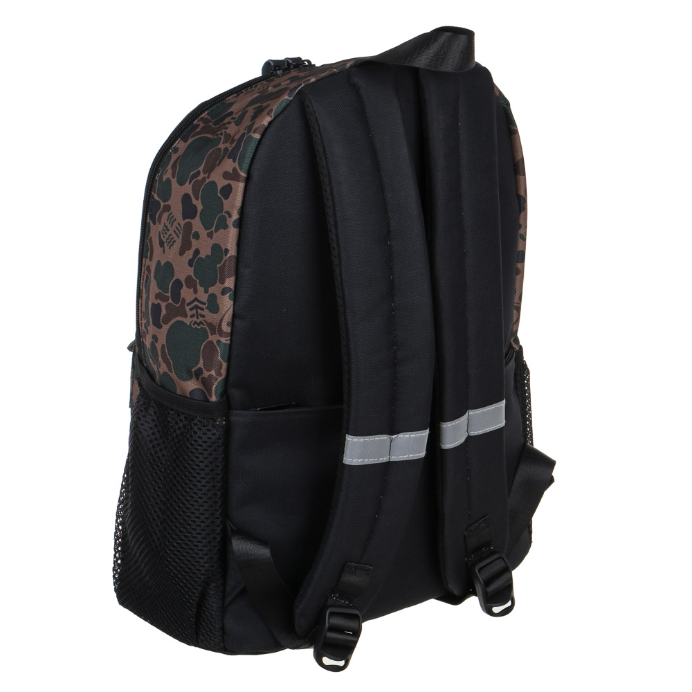 BY РУССКИЕ СУПЕРГЕРОИ Рюкзак подростковый, 41x29x18см, 1 отд., 4 карм., плотный ПЭ, закрытые молнии, арт.№ 254-655