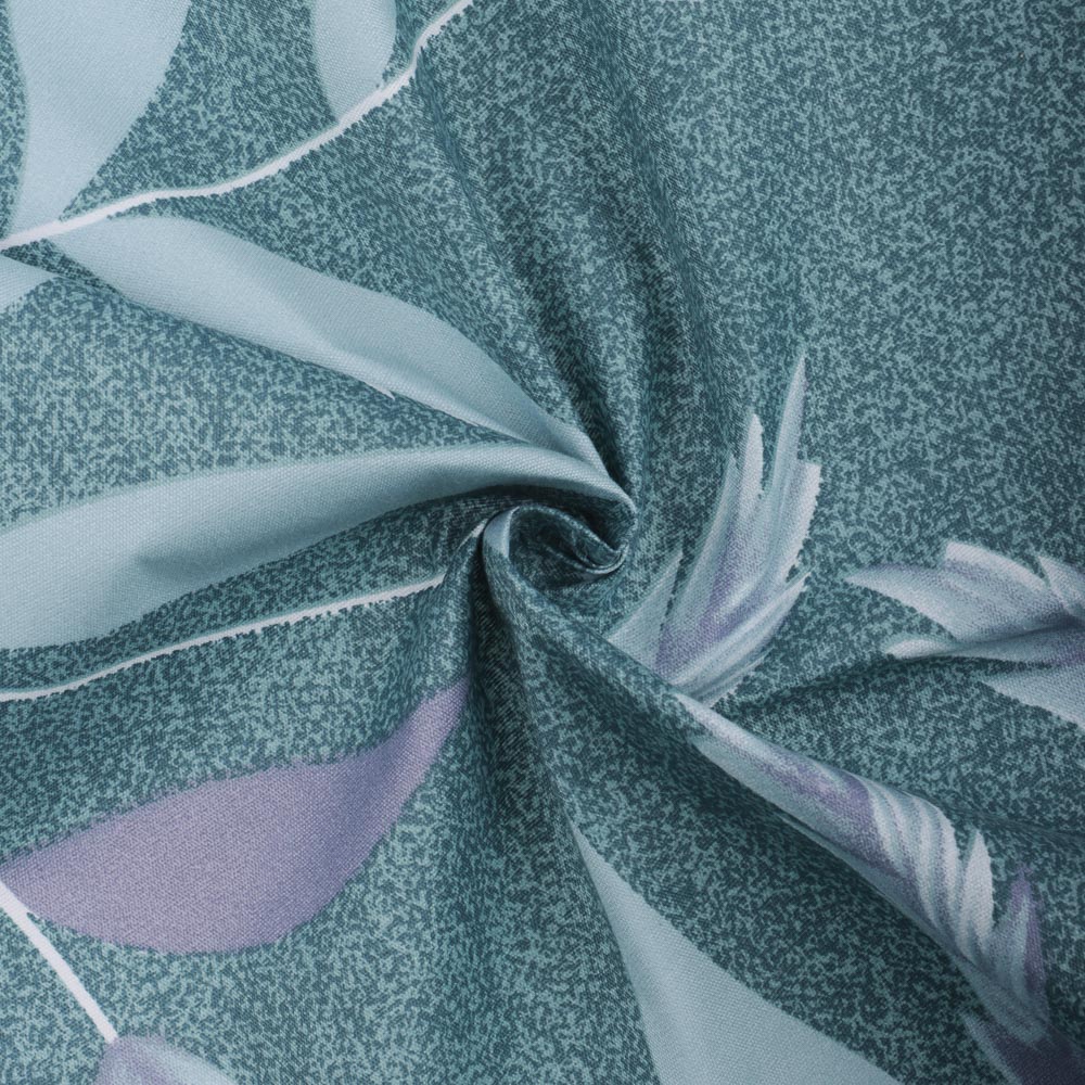 PROVANCE Нэви Комплект постельного белья 2 (4 предмета), микросатин, листья, арт.№ 421-374