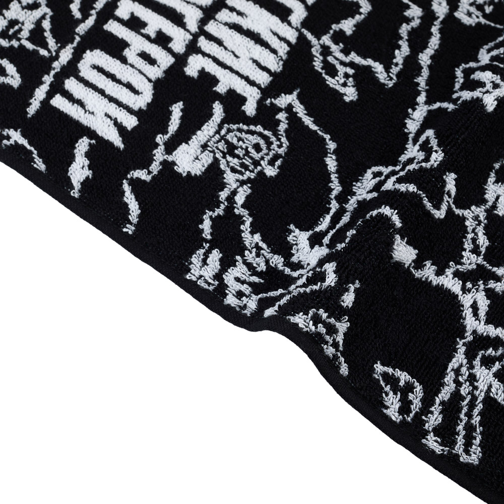 BY Русские Супергерои Полотенце махровое, 100% хлопок, 50х90см, 450гр/м, черно-белый, арт.№ 484-168