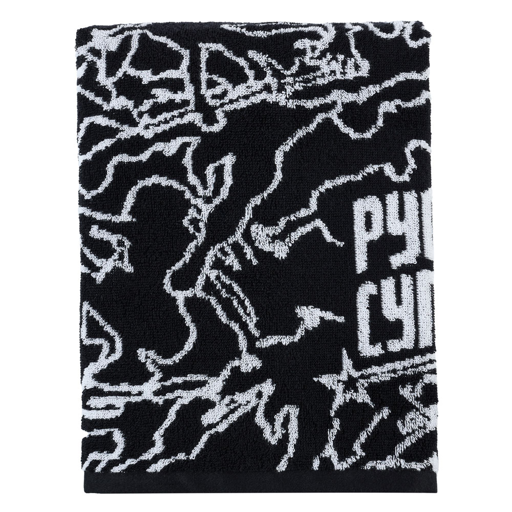 BY Русские Супергерои Полотенце махровое, 100% хлопок, 70х140см, 450гр/м, черно-белый, арт.№ 484-169