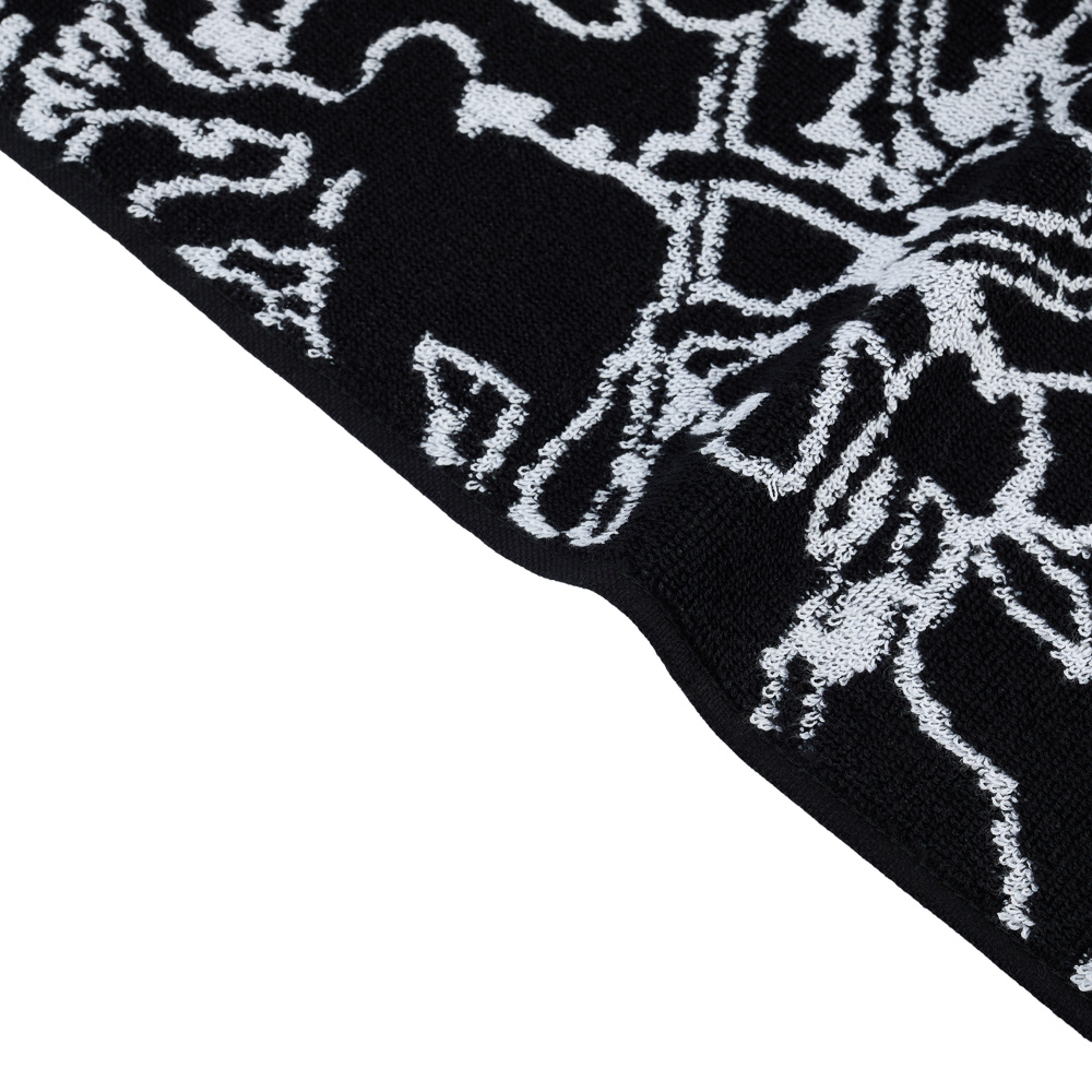 BY Русские Супергерои Полотенце махровое, 100% хлопок, 70х140см, 450гр/м, черно-белый, арт.№ 484-169