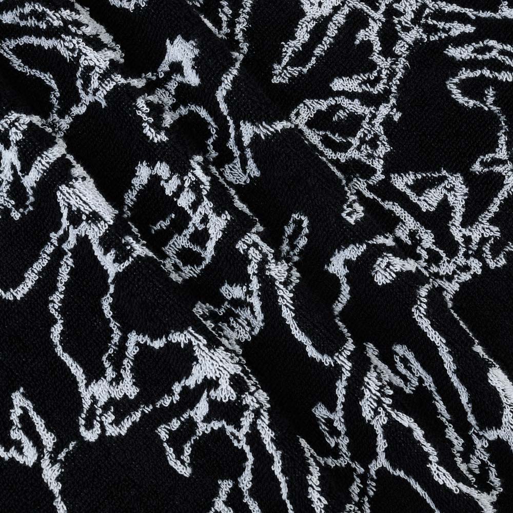 BY Русские Супергерои Полотенце махровое, 100% хлопок, 70х140см, 450гр/м, черно-белый, арт.№ 484-169