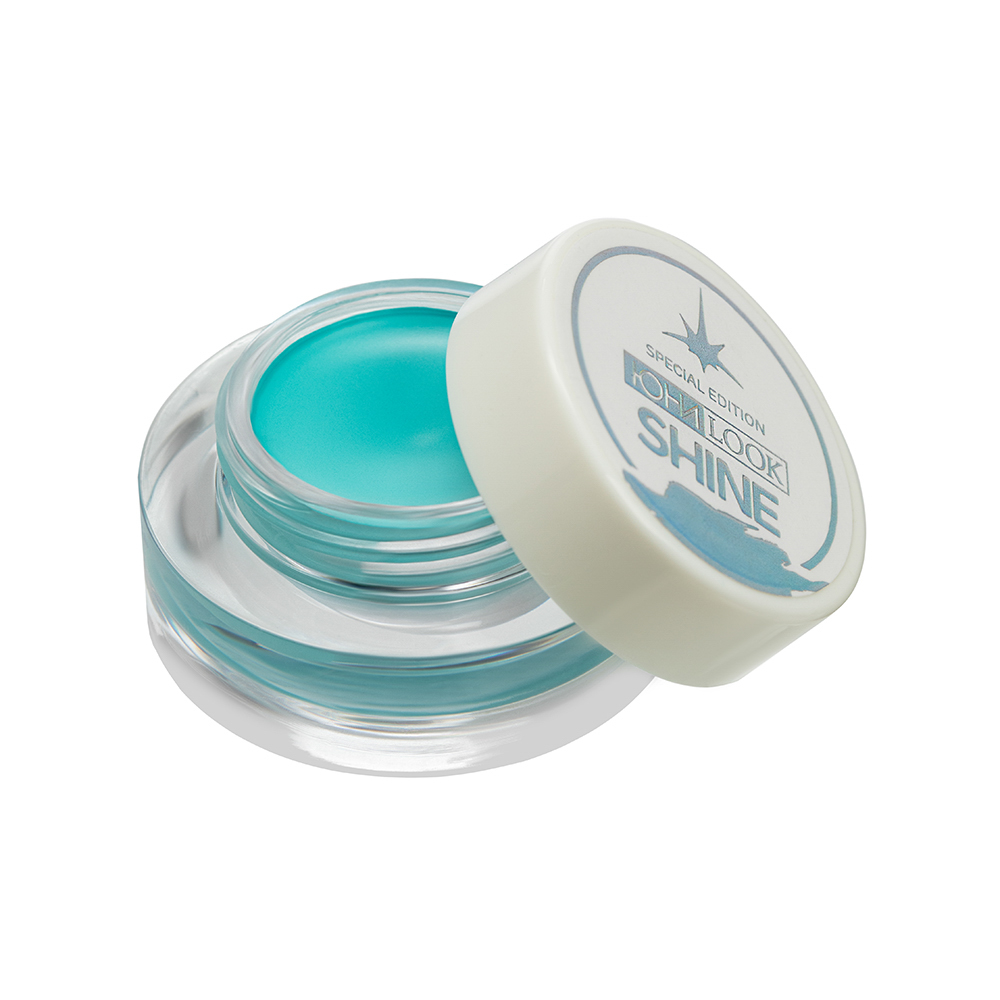 ЮНИLOOK Шайн Подводка гелевая с кистью, 3,8г, тон 02, бирюзовый, арт.№ 330-024