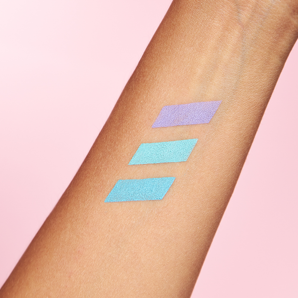 ЮНИLOOK Шайн Подводка гелевая с кистью, 3,8г, тон 02, бирюзовый, арт.№ 330-024