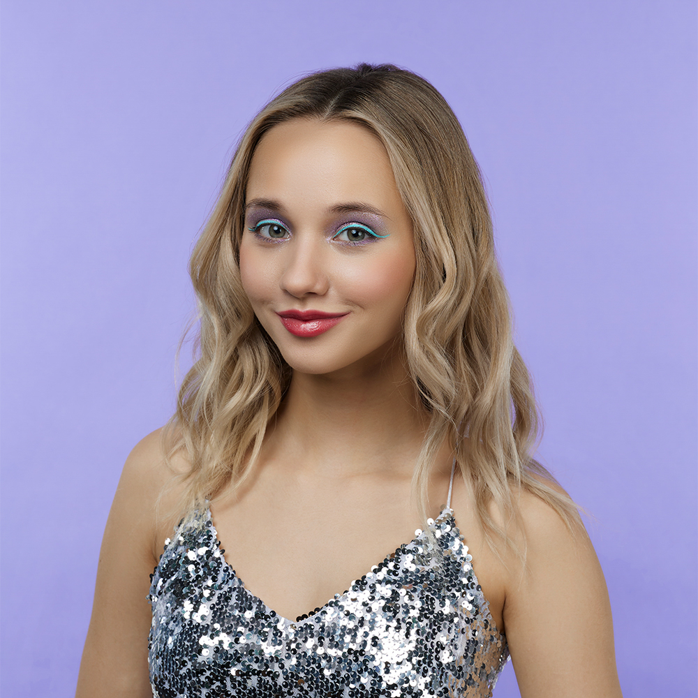 ЮНИLOOK Шайн Подводка гелевая с кистью, 3,8г, тон 02, бирюзовый, арт.№ 330-024