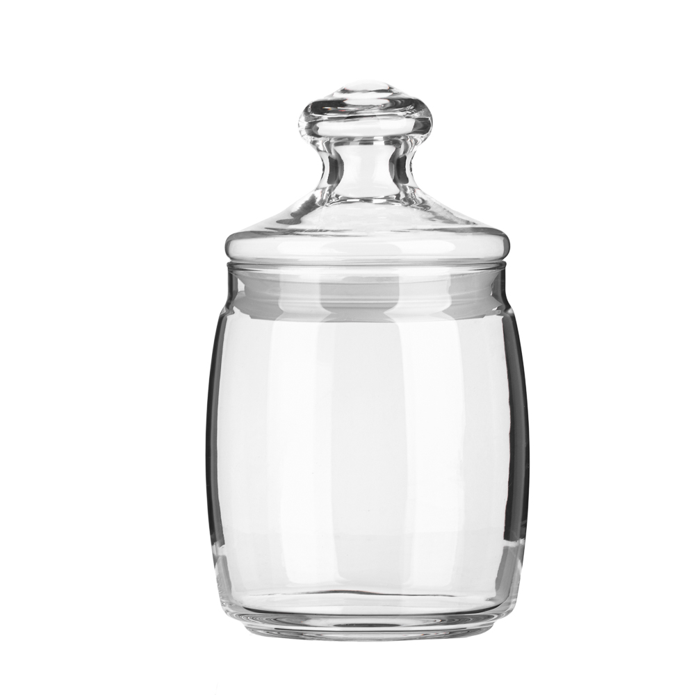 PASABAHCE Чешни Банка с крышкой 920мл, стекло, инд. Упаковка, арт.№ 828-180