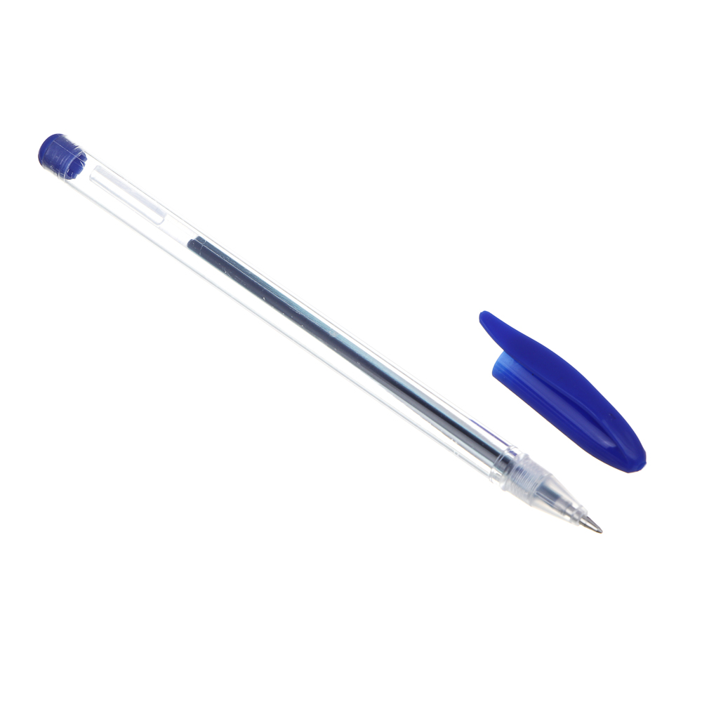 Набор ручек гелевых 6 штук (2 синие, 2 черные, 1 красная, 1 зеленая) в пакете, наконечник 0,6 мм, арт.№ 614-122