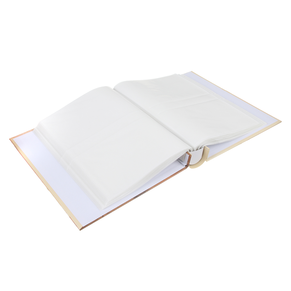 Фотоальбом 26,5х20,5х5 см 10х15 на 200 фото , бумага, 2 цвета, арт.№ 401-006