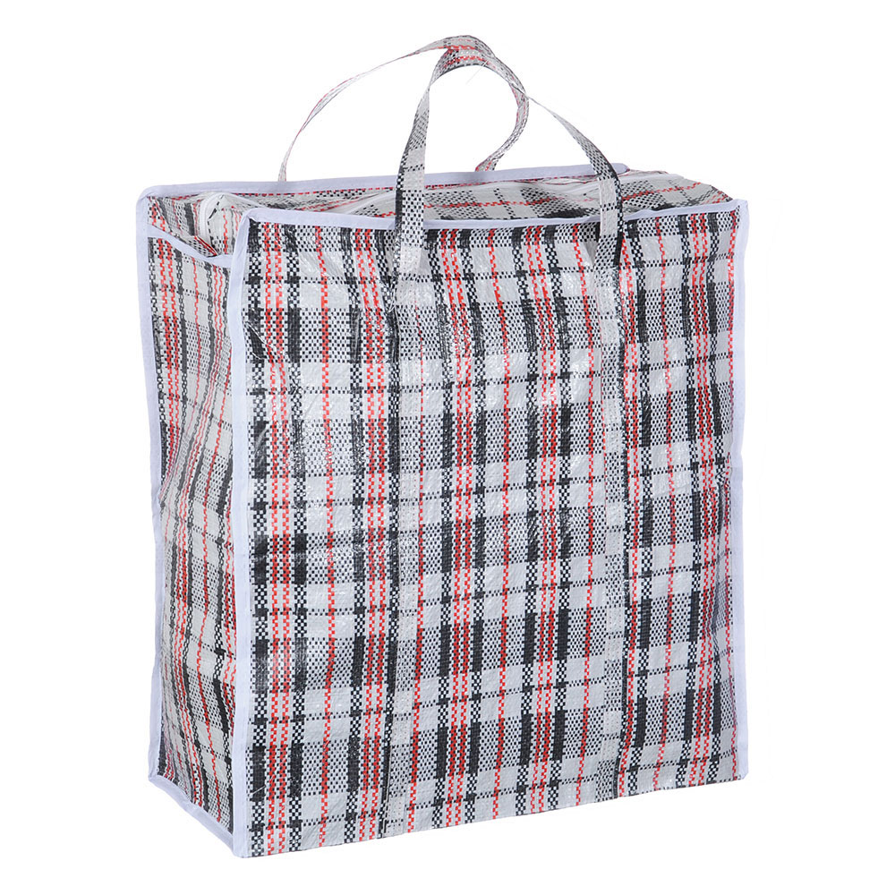 Сумка хозяйственная тм VETTA Клетка, 45x50x20см, 45 литров, до 10кг, полипропилен, 2 цвета, арт.№ 467-038