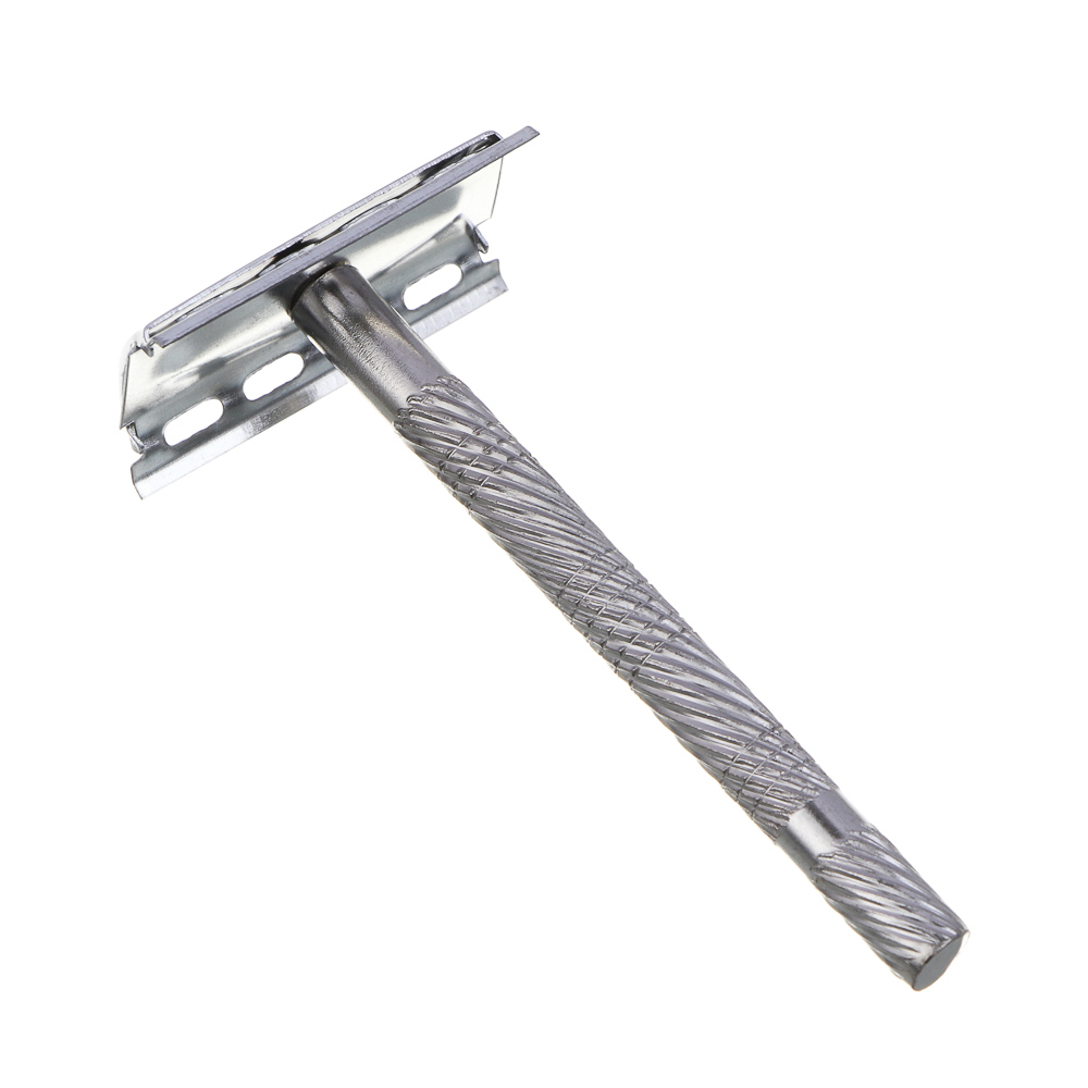 Станок для бритья Т-образный тм ЮНИLOOK, лезвие 1 шт, цинковый сплав, нерж.сталь, арт.№ 346-019