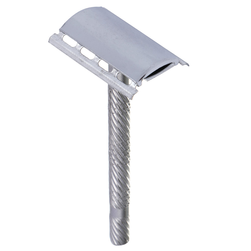 Станок для бритья Т-образный тм ЮНИLOOK, лезвие 1 шт, цинковый сплав, нерж.сталь, арт.№ 346-019