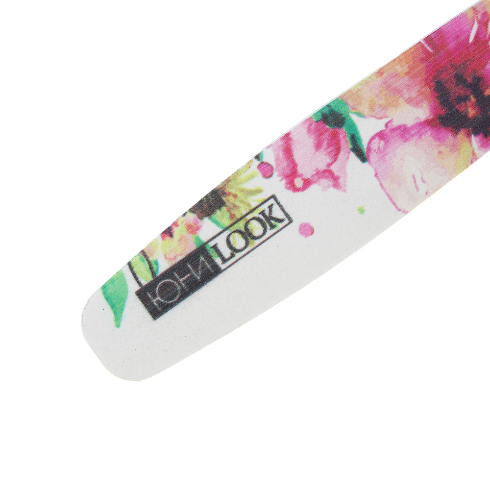 Пилка шлифовальная тм ЮL 2-х сторонняя, 180/240 грит, ЭВА, пластик, 17,8 см, 4 дизайна, арт.№ 305-458