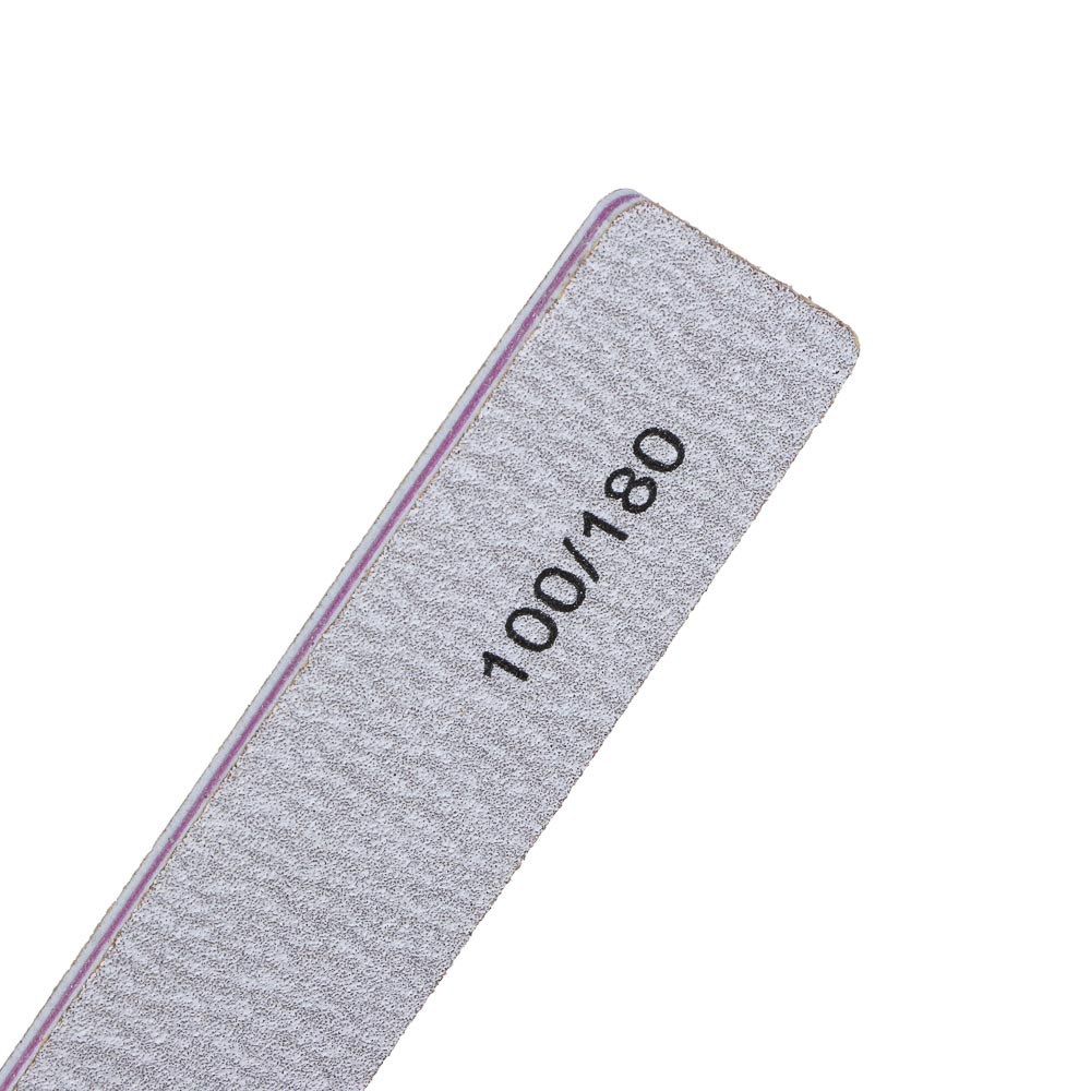 Пилка шлифовальная тм ЮL 2-х сторонняя, 100/180 и 180/240 грит, ЭВА, пластик, 17,8 см, 2 формы, арт.№ 305-459