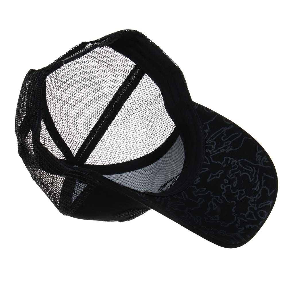 BY Русские Супергерои Кепка взрослая с сеткой р.58, 70% хлопок, 30% полиэстер, цвет черный, арт.№ 314-893