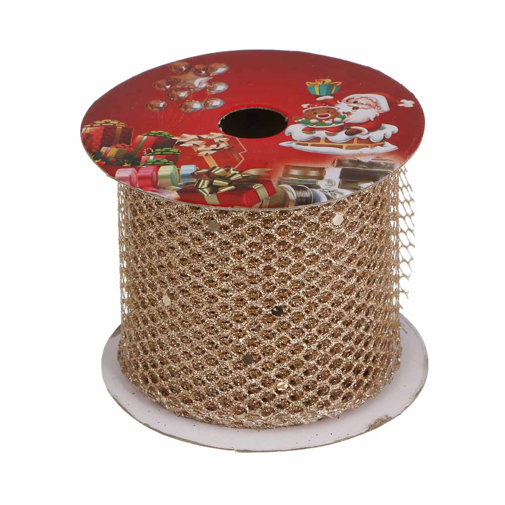 Лента, 6,3 см x 2,7 м, полиэстер, арт.1, микс 12 шт., арт.№ 505-156