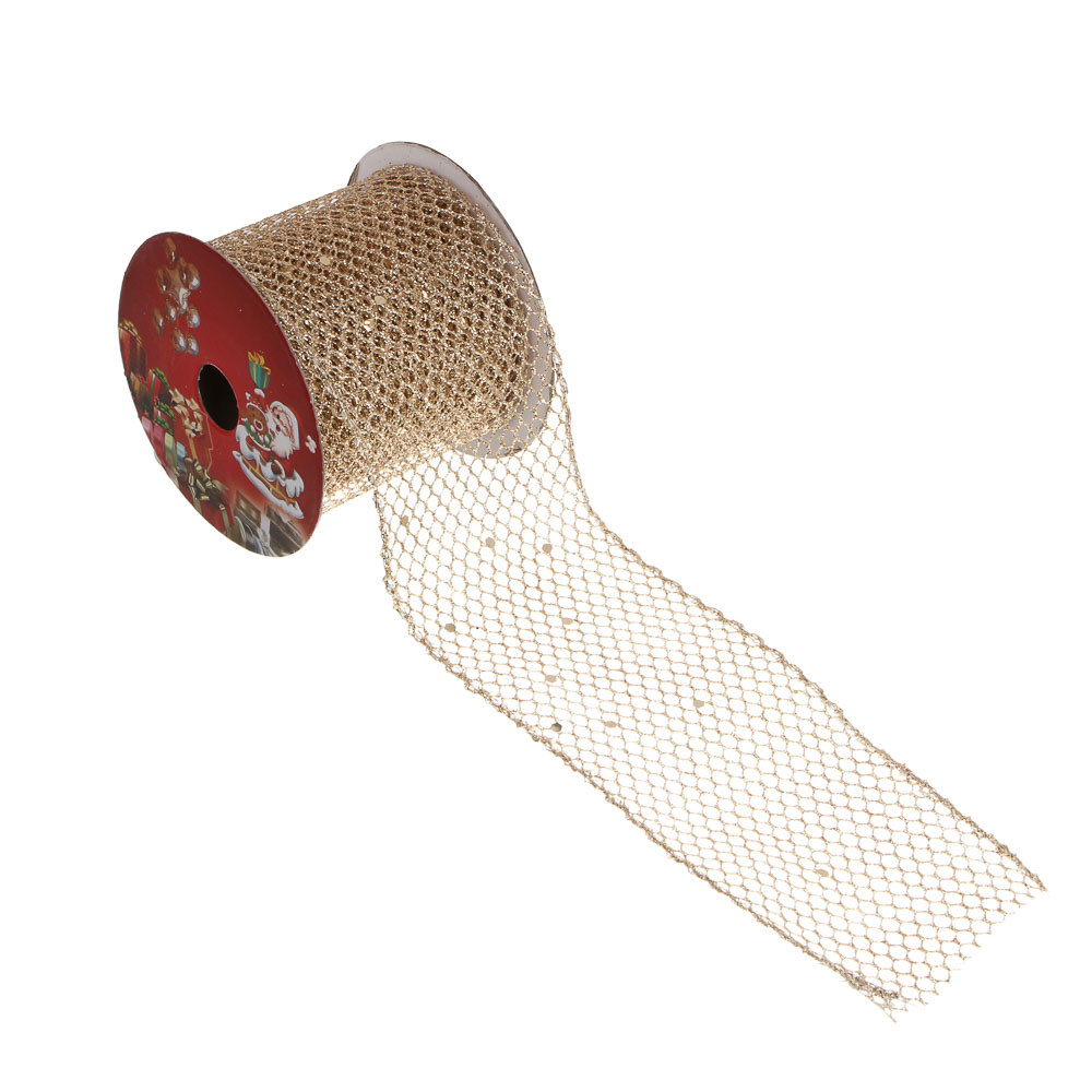 Лента, 6,3 см x 2,7 м, полиэстер, арт.1, микс 12 шт., арт.№ 505-156