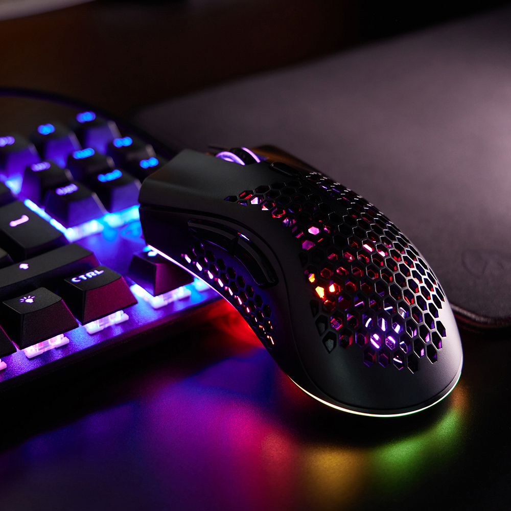 BY Игровая мышь проводная Shotgun 12400dpi,7D,PAW3327,RGB,220см, арт.№ 405-056