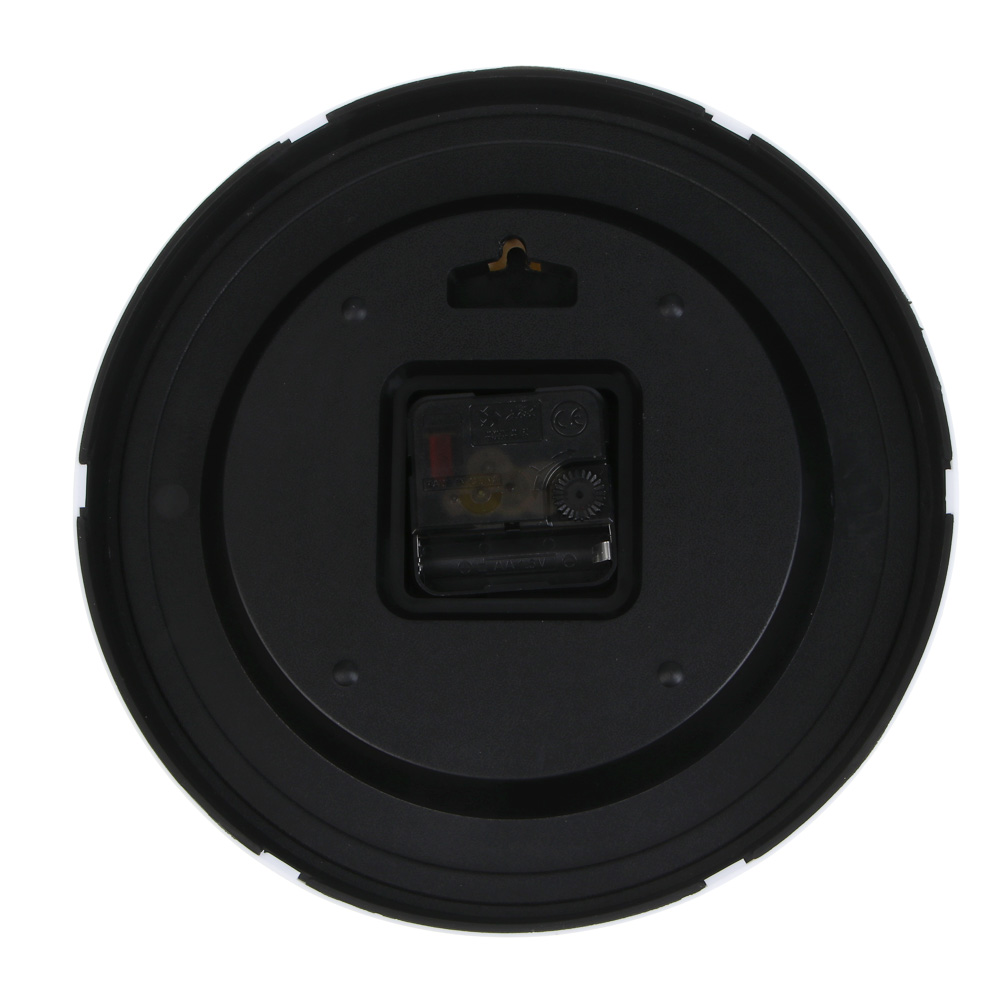 Часы настенные тм LADECOR CHRONO круглые, 24x24x4 см, пластик, стекло, 1хАА, арт.2, арт.№ 581-365