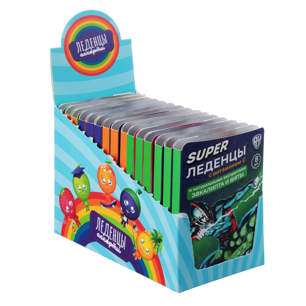 BY БАД Леденцы с витамином С, 16г, в ассортименте, арт.№ 015-111