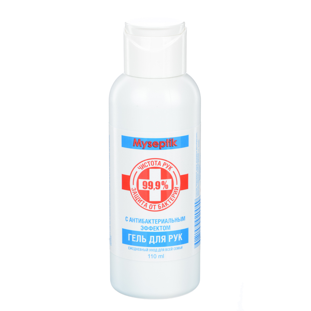 Гель для рук с антибактериальным эффектом MySeptik, 110мл, арт.№ 911-017