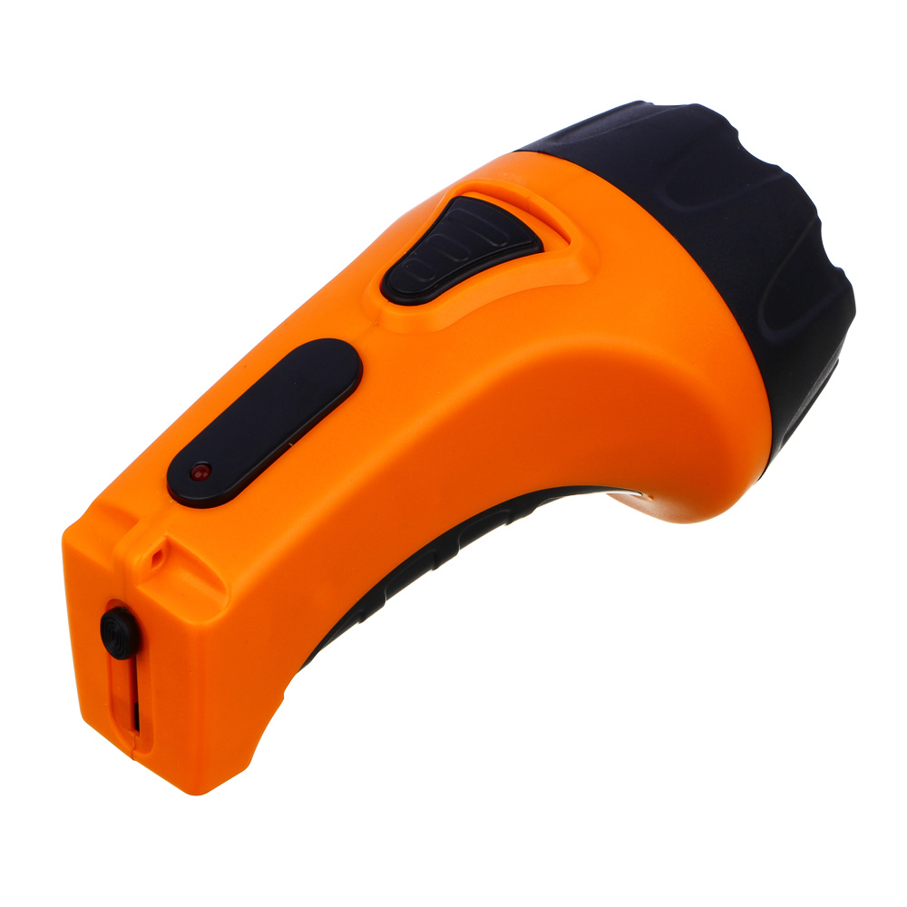 Фонарь ручной тм ЕРМАК, аккумуляторный, 4 ярк. LED, вилка 220В, пластик, 13x5,3 см, арт.№ 198-074