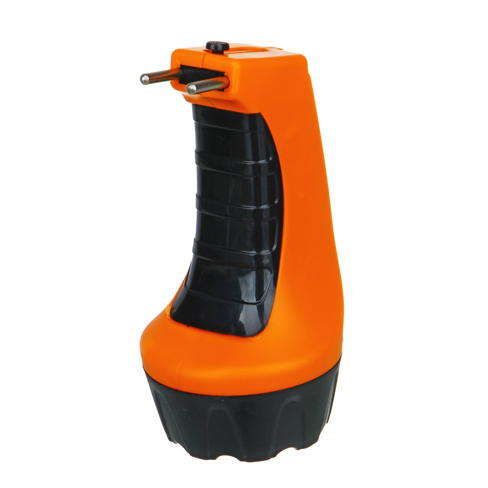 Фонарь ручной тм ЕРМАК, аккумуляторный, 4 ярк. LED, вилка 220В, пластик, 13x5,3 см, арт.№ 198-074