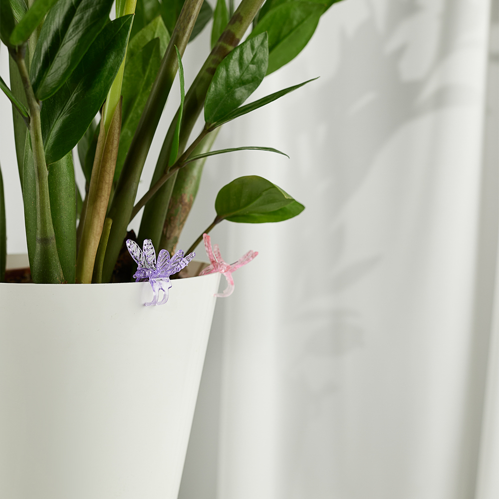 INBLOOM Набор зажимов для растений Стрекоза, 10шт, пластик, арт.№ 173-002