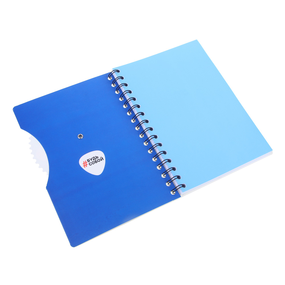 BY Русские Супергерои Зап.книжка А5, 96л., тв.обл., спираль, окно, вращ.элемент, "Пересвет джуниор", арт.№ 557-085