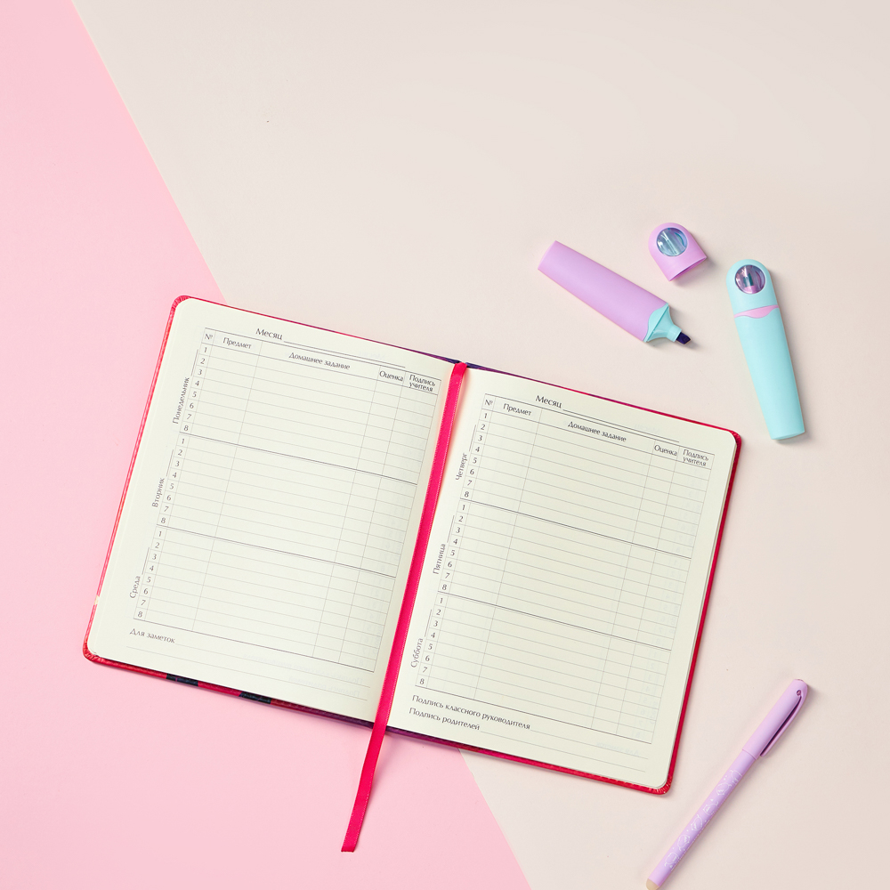 BY Русские Супергерои Дневник шк., А5+ (20,8x16,5см), 48л., тв.обл.с пор., иск.к., "Василиса джуниор, арт.№ 564-078