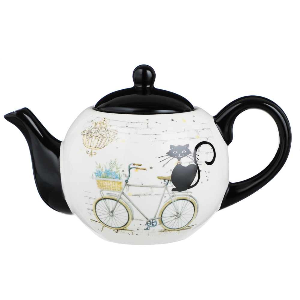 MILLIMI Котейка Чайник заварочный, 580мл, керамика, арт.№ 824-133