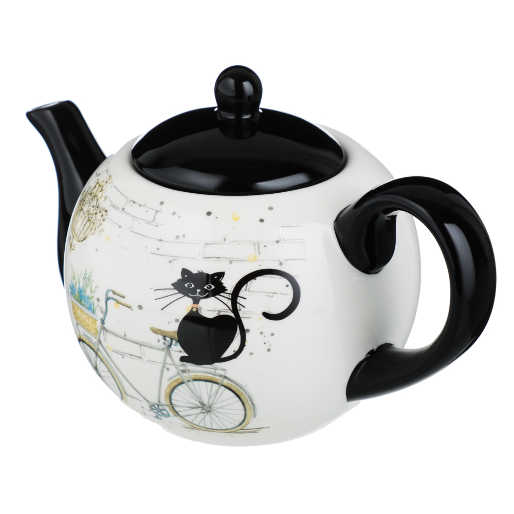 MILLIMI Котейка Чайник заварочный, 580мл, керамика, арт.№ 824-133