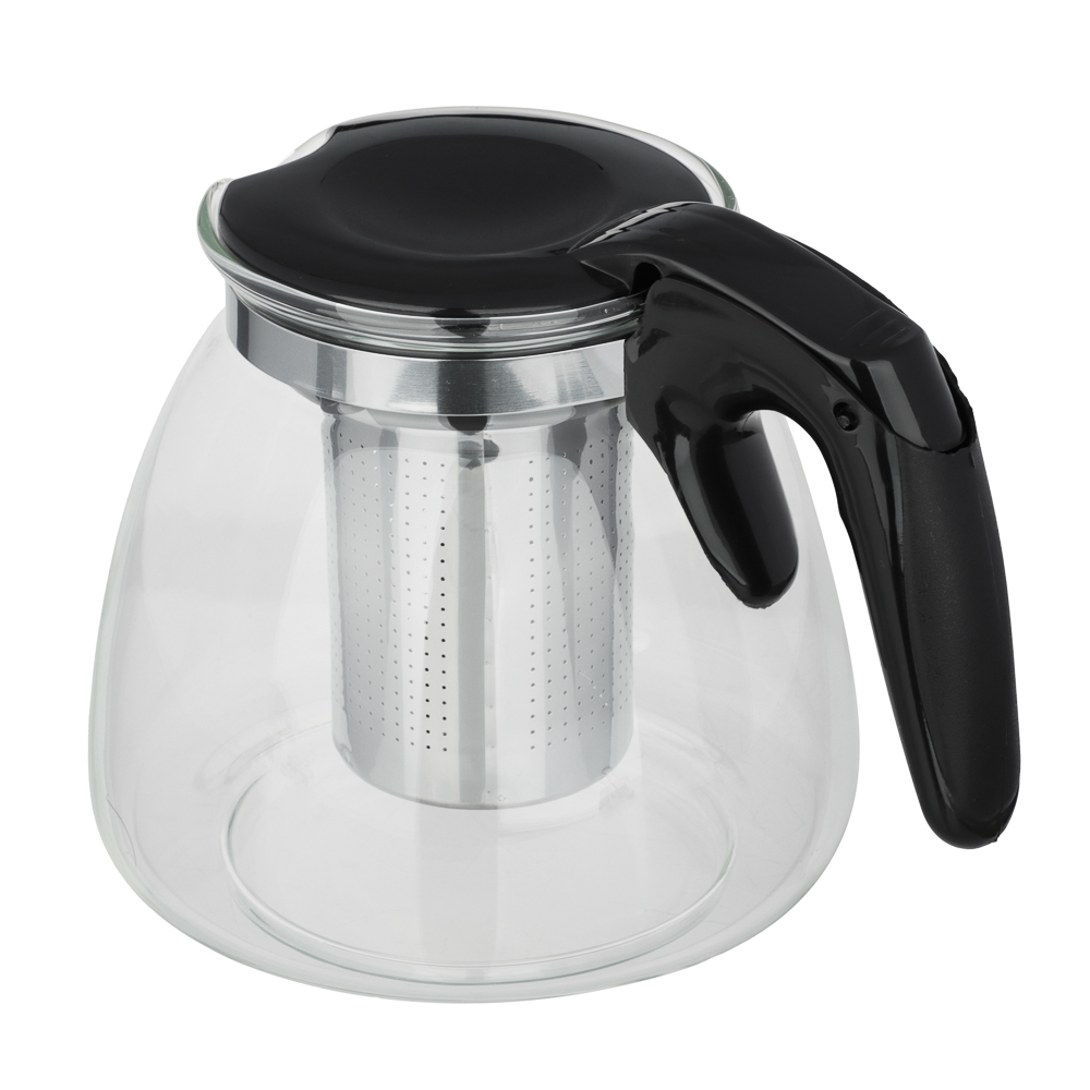VETTA Чайник заварочный 1100мл, ситечко из нерж.стали, стекло, полипропилен, арт.№ 850-972