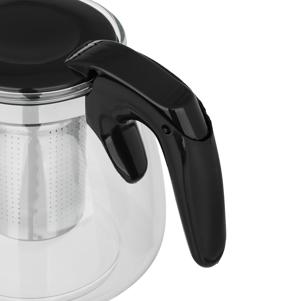 VETTA Чайник заварочный 1100мл, ситечко из нерж.стали, стекло, полипропилен, арт.№ 850-972