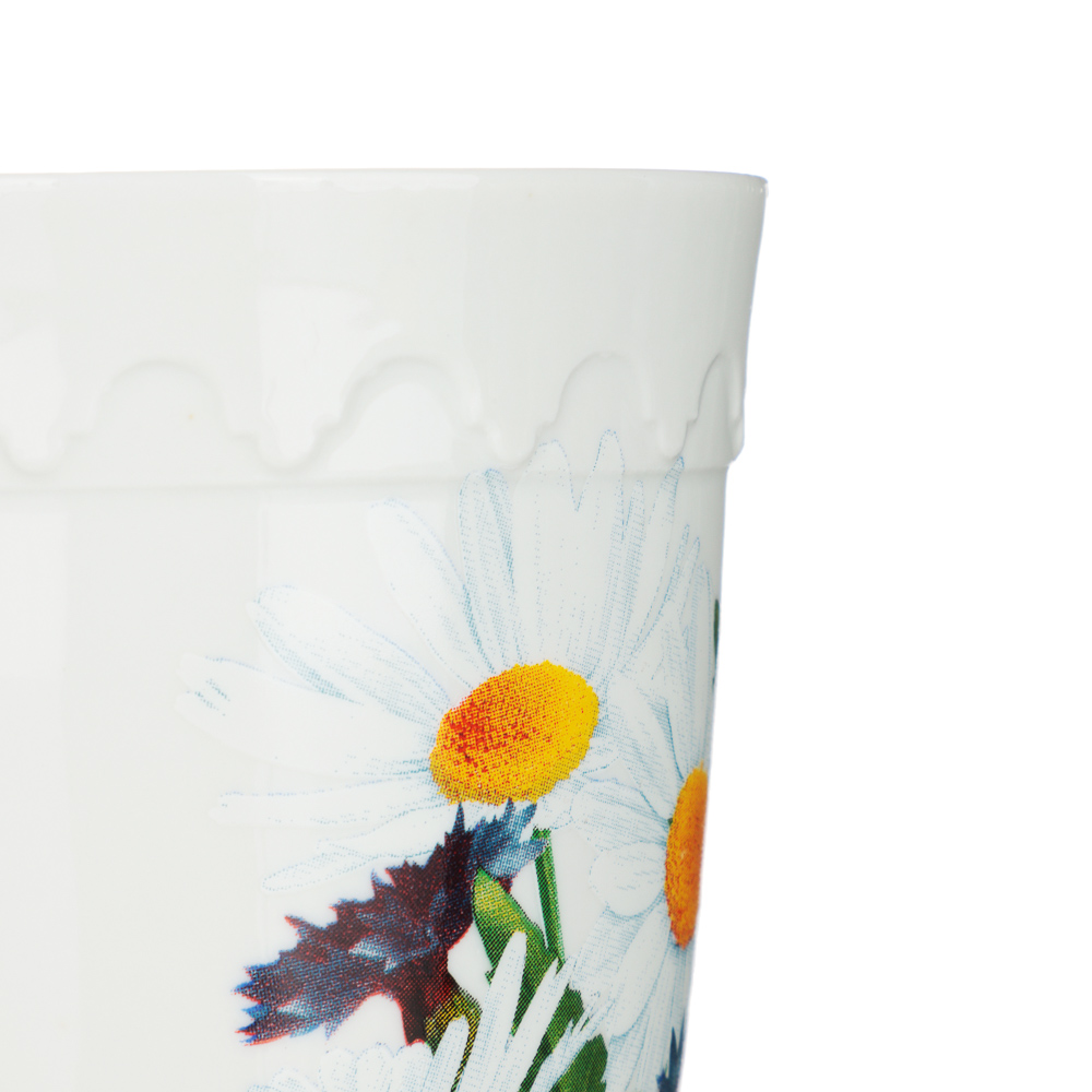 Кружка 250 мл, фарфор, "Арабеска", 4 дизайна, арт.№ 814-117