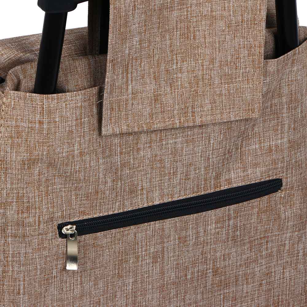 Тележка c сумкой, до 30кг тм VETTA, 95х41х33см, сумка 36,5х23х57см, 45л, оксфорд 300D, колесо d17см, арт.№ 467-236