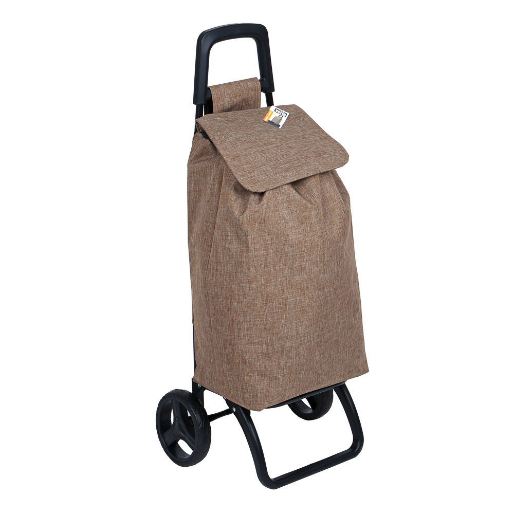 Тележка c сумкой, до 30кг тм VETTA, 95х41х33см, сумка 36,5х23х57см, 45л, оксфорд 300D, колесо d17см, арт.№ 467-236