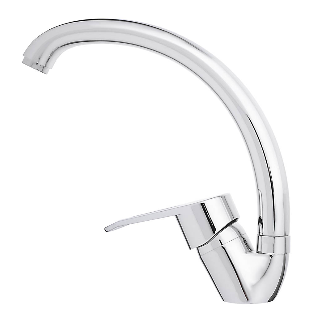 СоюзКран Смеситель для кухни, поворотный излив 25см, керам. картридж 40мм, хром, цинк, SK01-C125, арт.№ 566-306