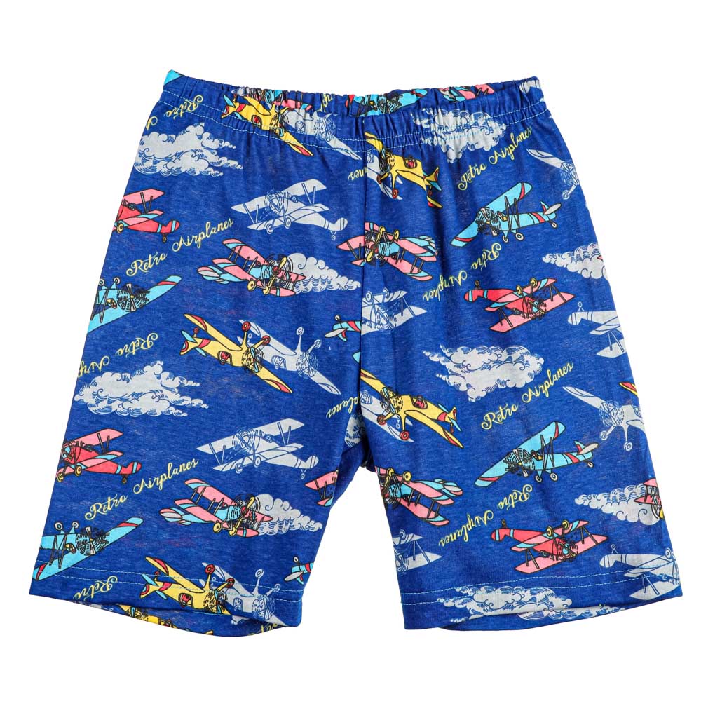 Пижама детская (футболка и шорты), р.104-128, 100% хлопок, 4 дизайна, арт.№ 354-202