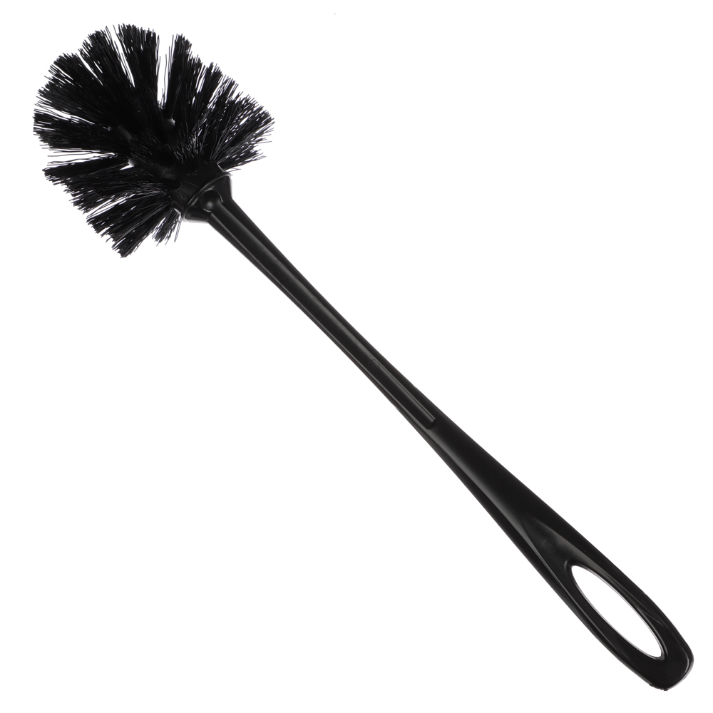 Ёрш для туалета "Tule" Full Black, без подставки, пластик, чёрный, щетина чёрная, арт.№ 463-429