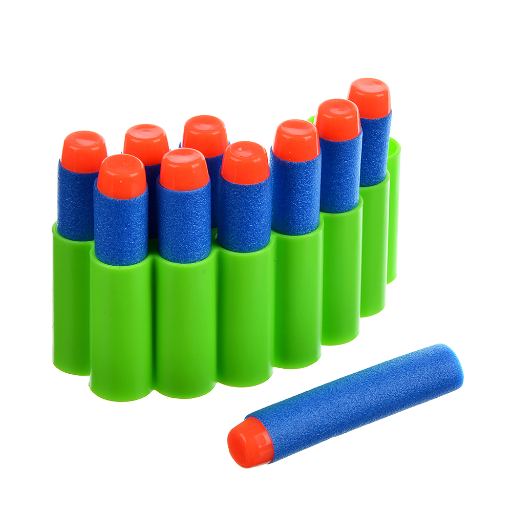 ИГРОЛЕНД Оружие в виде бластера с мягкими патронами, ABS, EVA, 16х5,5х17см, арт.№ 261-678