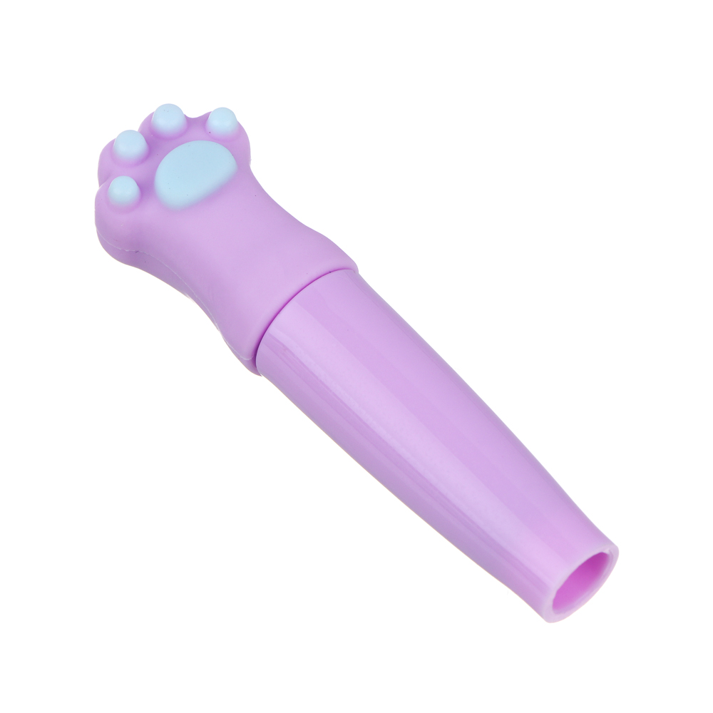 Маркер-выделитель, наконечник в форме лапки, корпус 6,5 см, 6 дизайнов, пластик, арт.№ 613-003