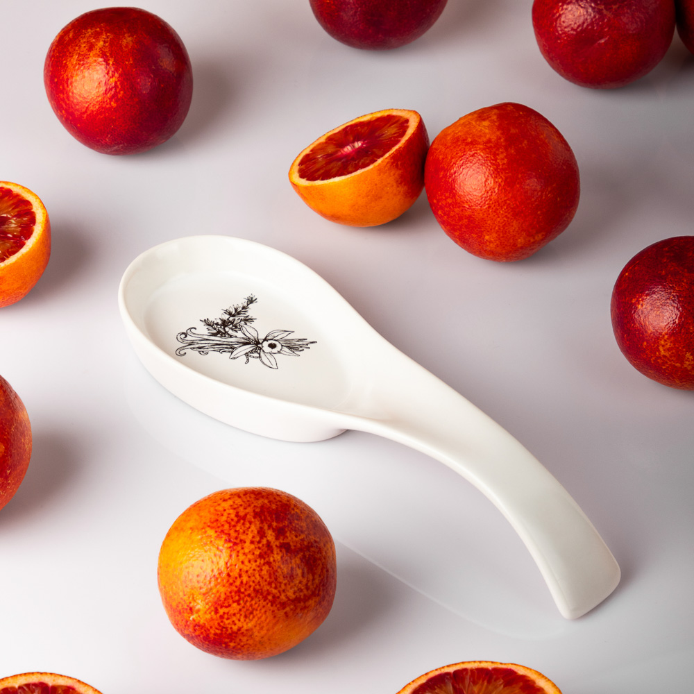 MILLIMI Китчен Подставка для ложки, 23х7х3,5см, керамика, арт.№ 824-190