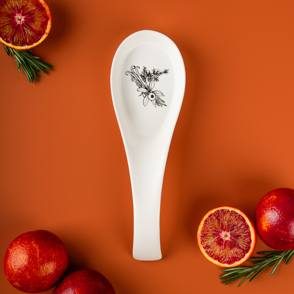 MILLIMI Китчен Подставка для ложки, 23х7х3,5см, керамика, арт.№ 824-190